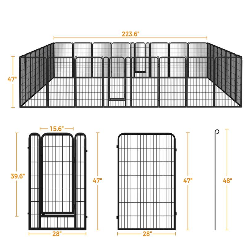PetPlay Metal Fence