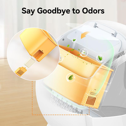 75L Self-Cleaning Cat Litter Box