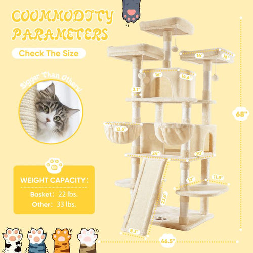 Compact Climber Cat Tree