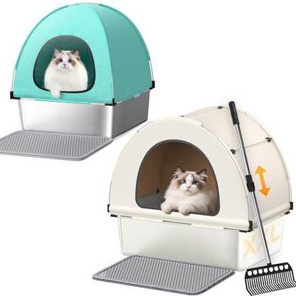 Detachable Stainless Litter Box