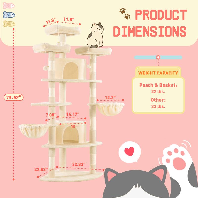 Compact Climber Cat Tree