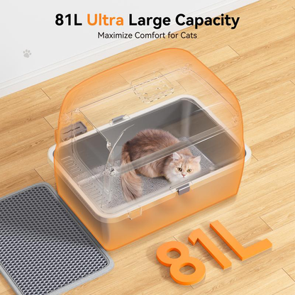 Detachable Stainless Litter Box