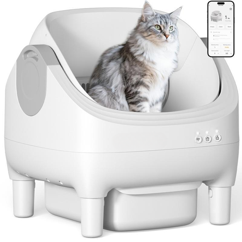 Smart Self-Cleaning Litter Box