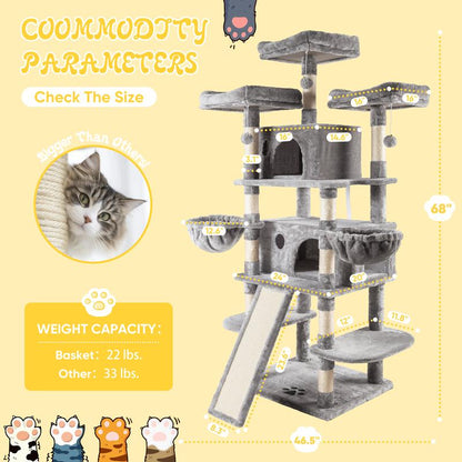 Compact Climber Cat Tree