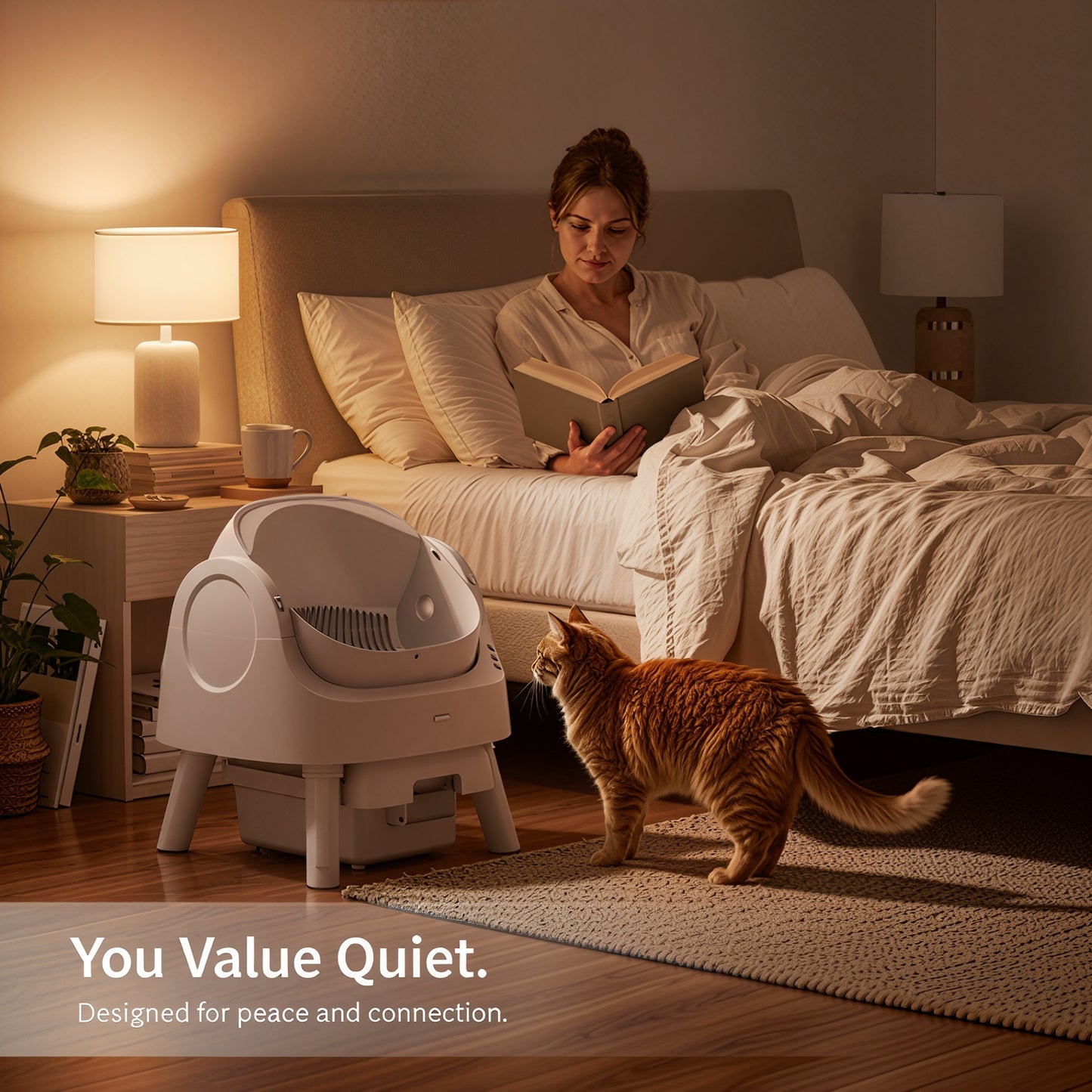 Hands-Free Cat Litter System