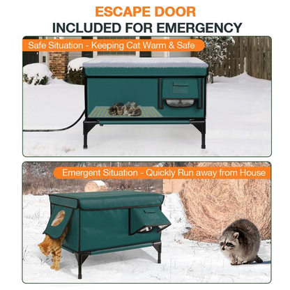 Heated Outdoor Cat Shelter