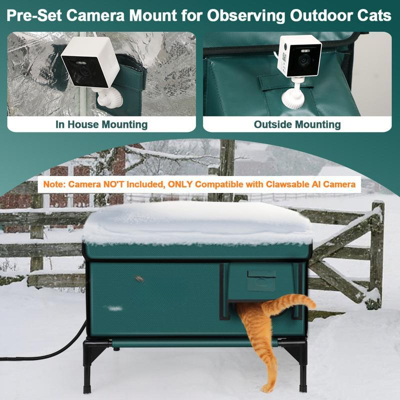 Heated Outdoor Cat Shelter