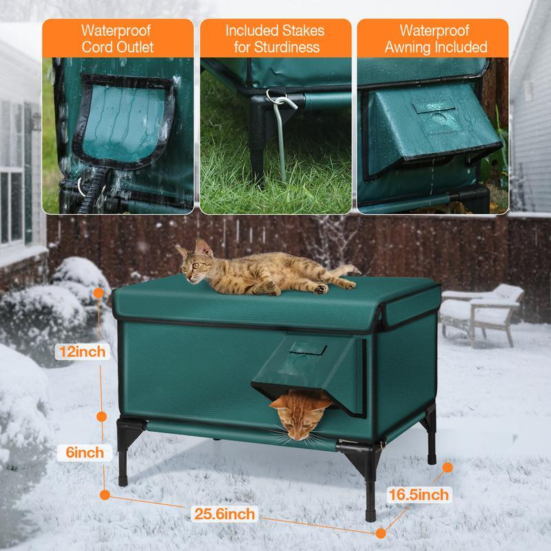 Heated Outdoor Cat Shelter