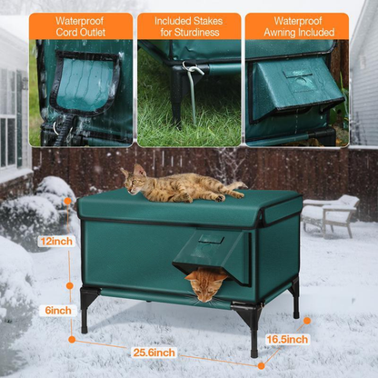 Heated Outdoor Cat Shelter