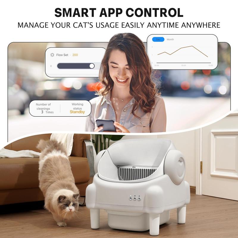 Open-Top Cat Litter System