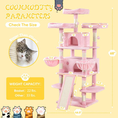 Compact Climber Cat Tree