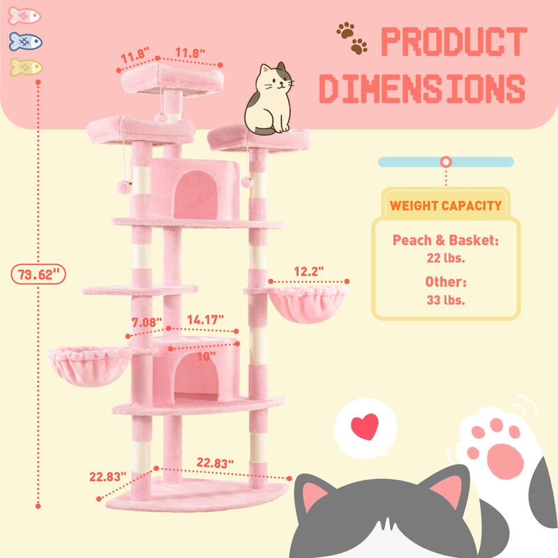 Compact Climber Cat Tree
