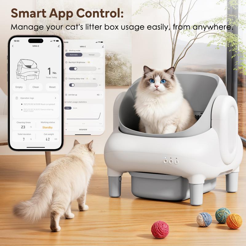 Smart Odor-Control Litter Box