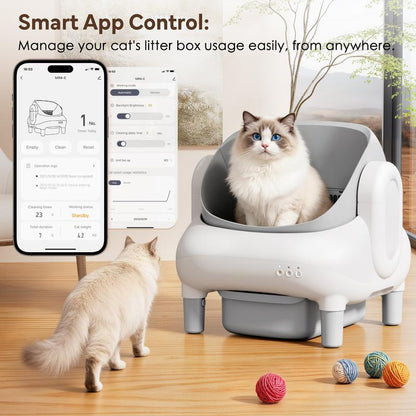 Smart Odor-Control Litter Box