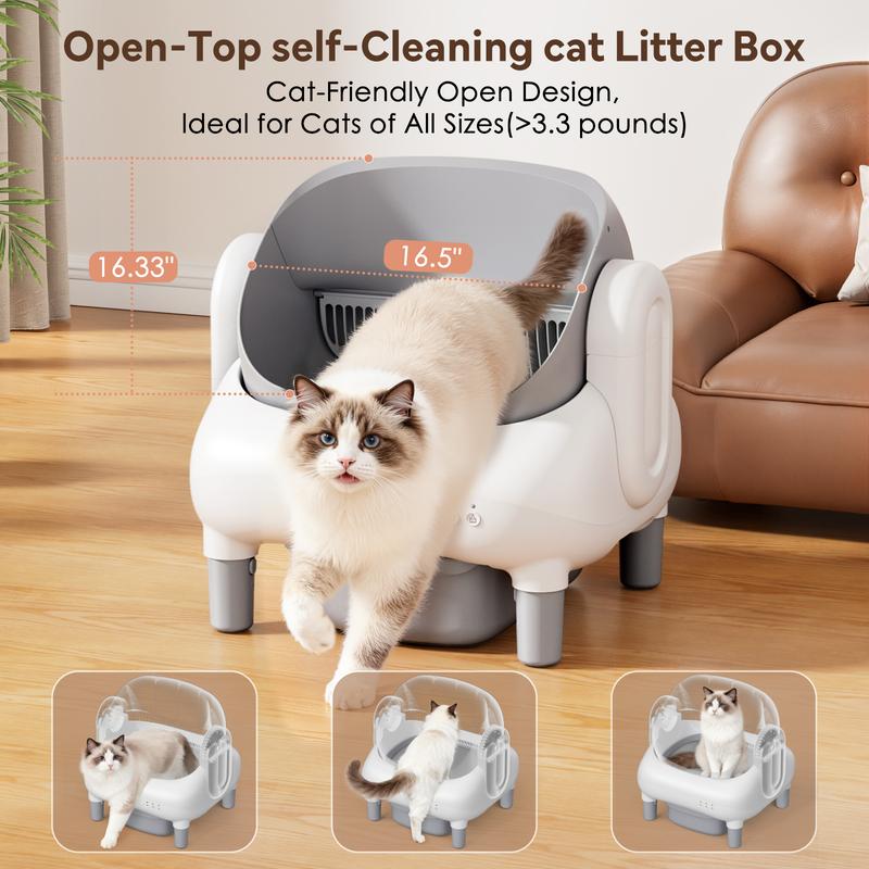 Smart Odor-Control Litter Box