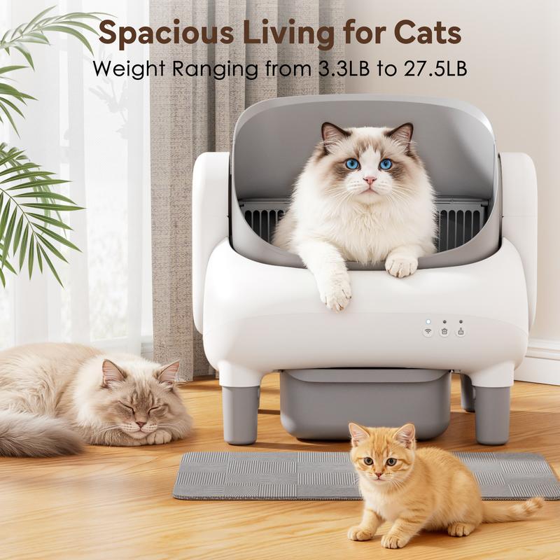 Smart Odor-Control Litter Box