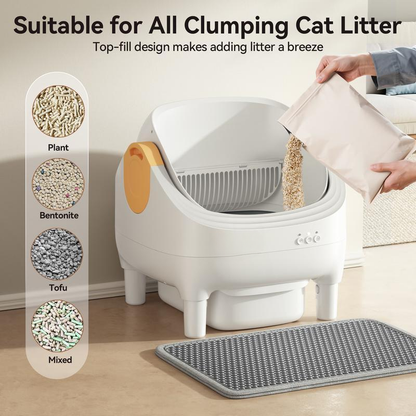 Smart Self-Cleaning Litter Box