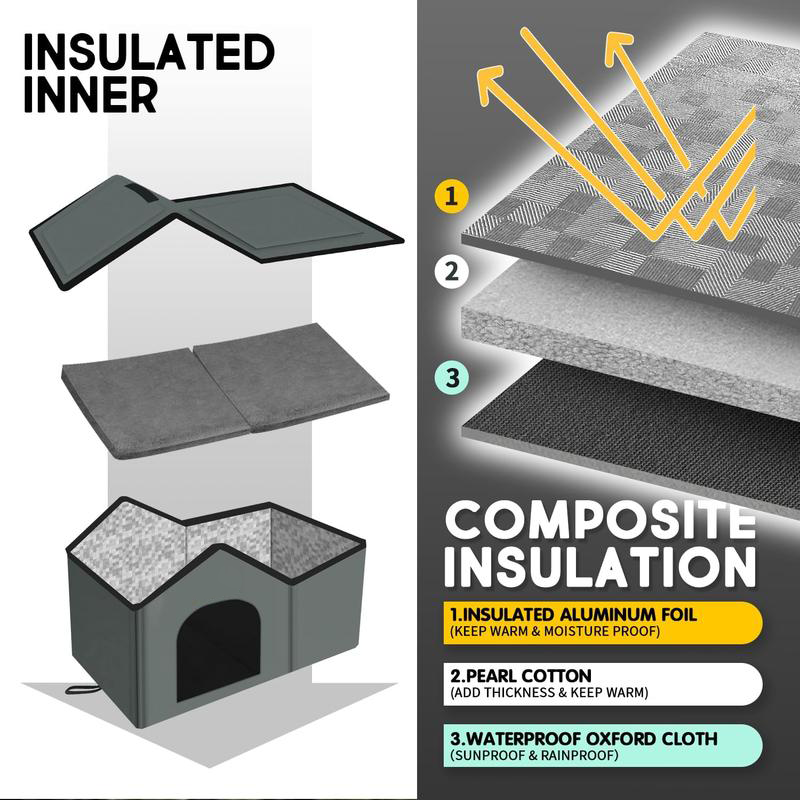 SelfWarming Outdoor Cat Haven