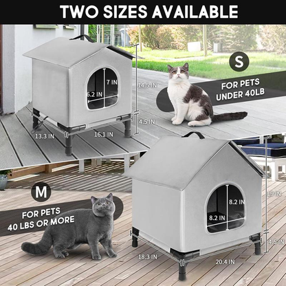 SelfWarming Outdoor Cat Haven