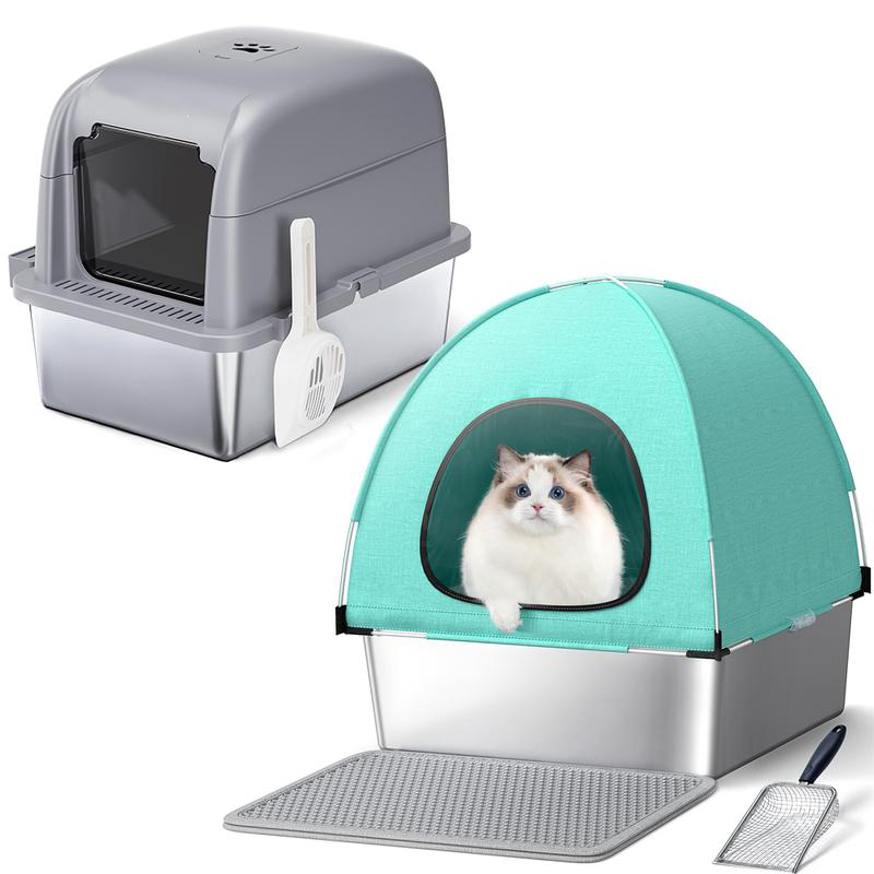 Detachable Stainless Litter Box