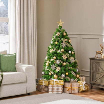 Lush Pre-Lit Christmas Tree