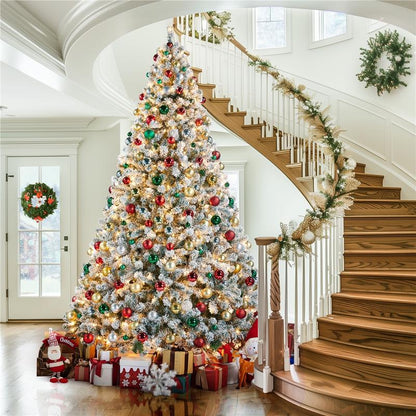 Lush Pre-Lit Christmas Tree