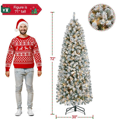 Lush Pre-Lit Christmas Tree