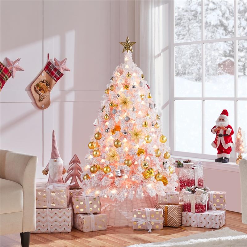 Lush Pre-Lit Christmas Tree