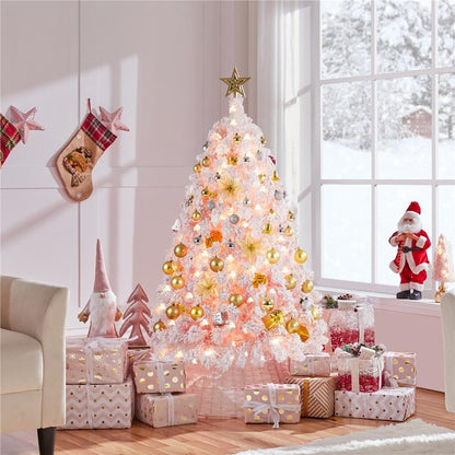 Lush Pre-Lit Christmas Tree