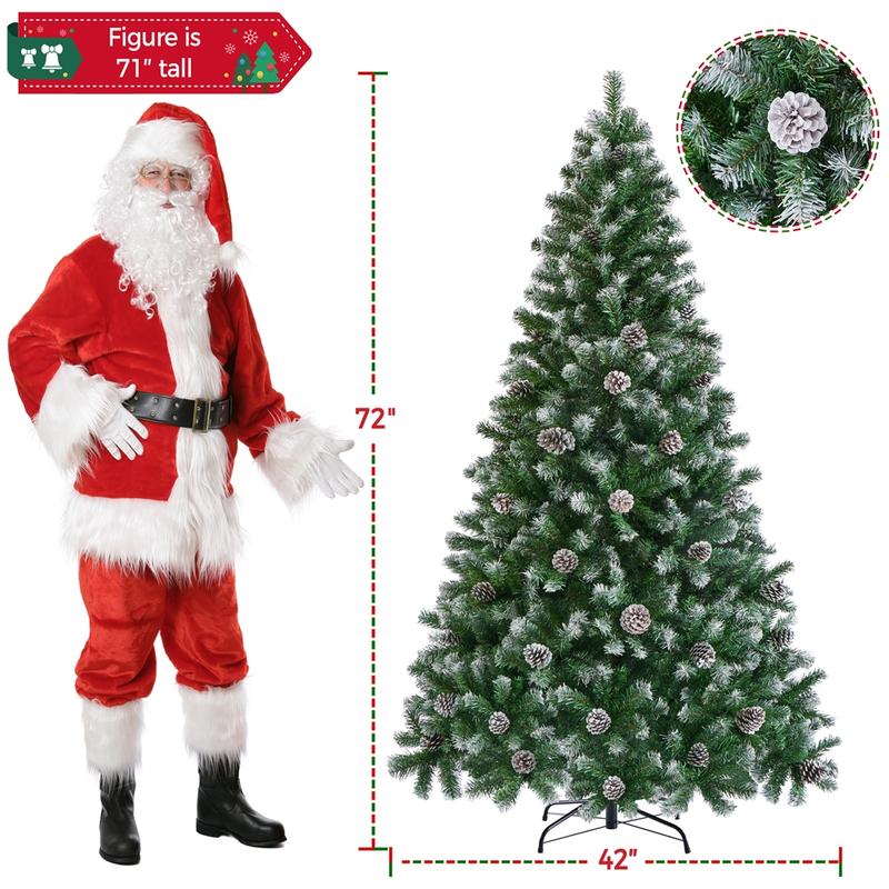 Lush Pre-Lit Christmas Tree