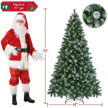 Lush Pre-Lit Christmas Tree