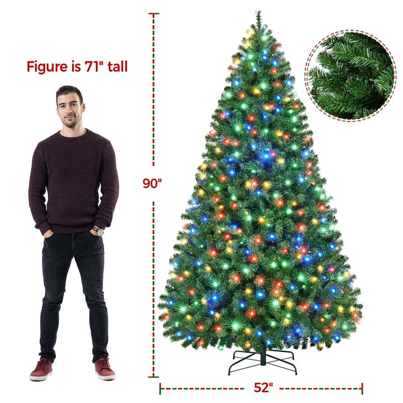 Lush Pre-Lit Christmas Tree