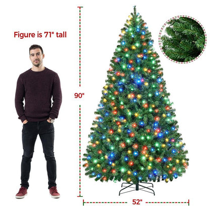 Lush Pre-Lit Christmas Tree