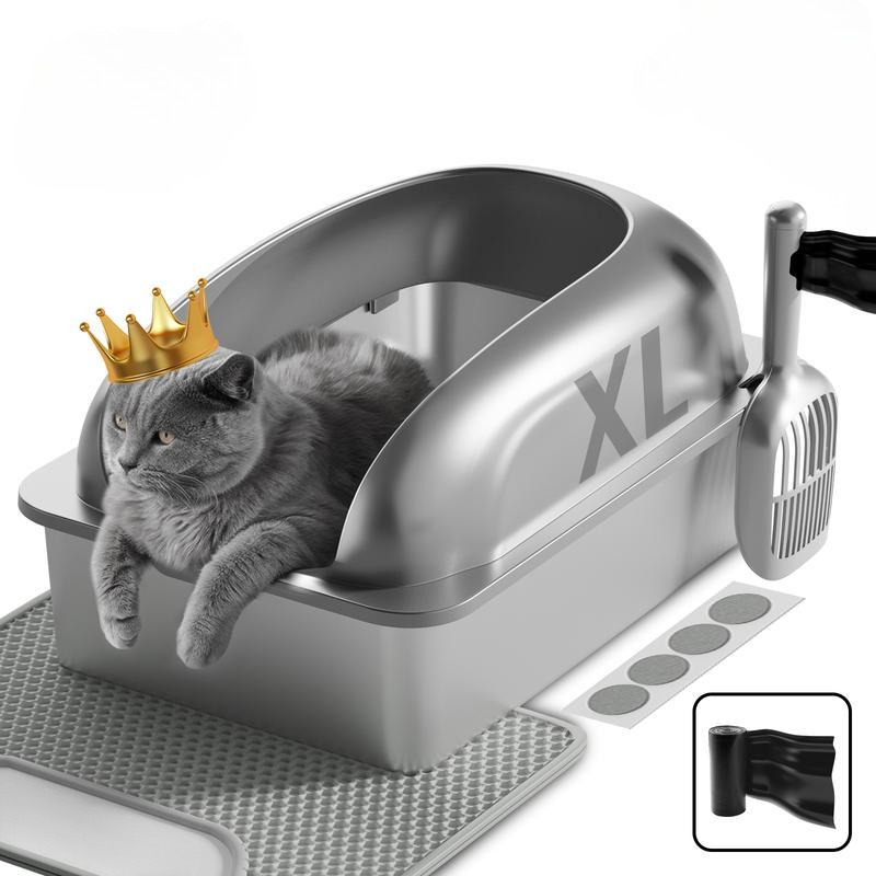 EasyClean Stainless Cat Box Set
