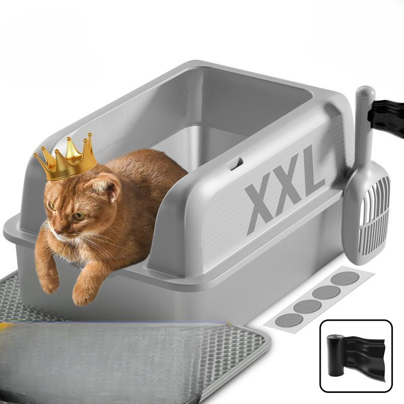 EasyClean Stainless Cat Box Set