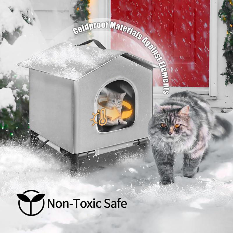 SelfWarming Outdoor Cat Haven